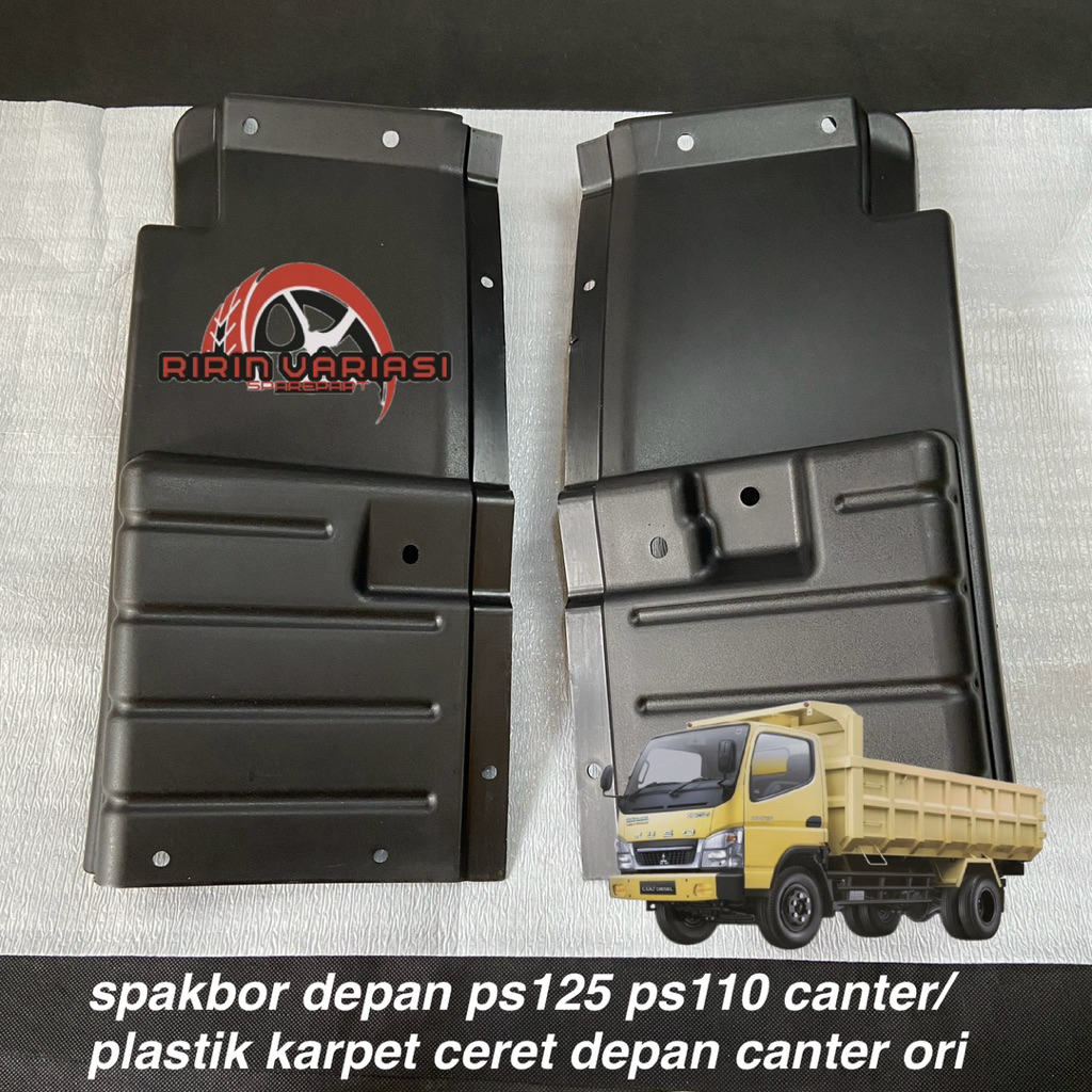 spakbor depan ps125 ps110 canter/ plastik karpet ceret depan canter ori