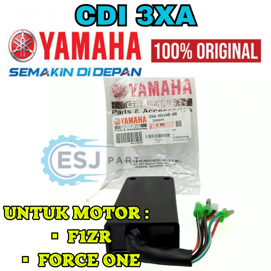Bluberry02 Original Asli Cdi 3Xa Yamaha Motor F1Zr Force One Produk Berkualitas Asli 100% Original
