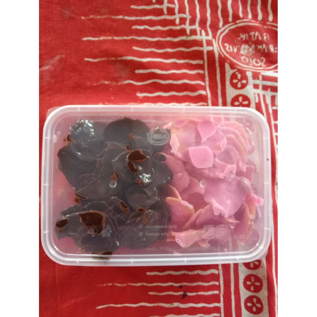 

kripik pisang coklat lumer varian MIX