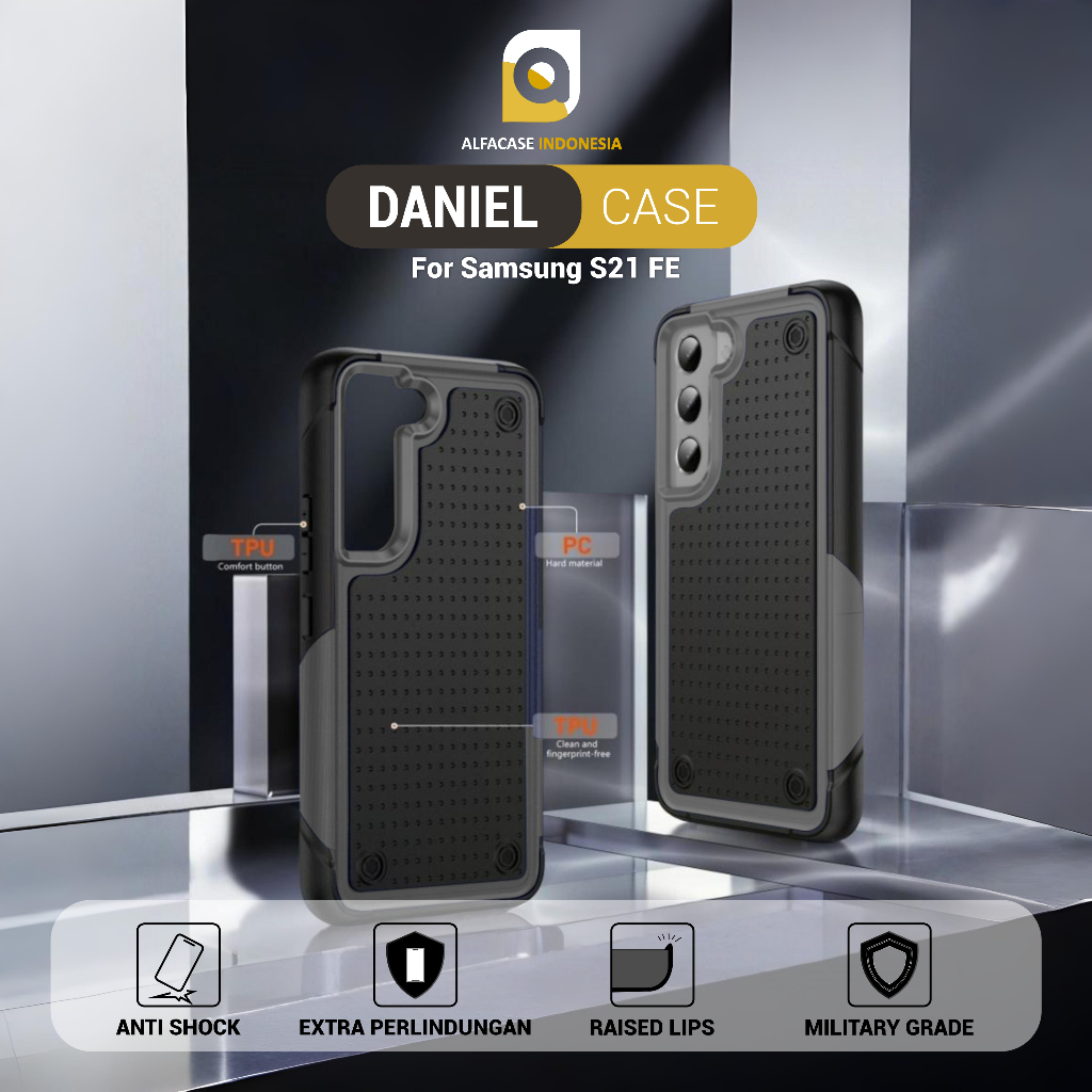 ALFACASE Daniel Case Samsung S21 FE - Casing Samsung S21 FE