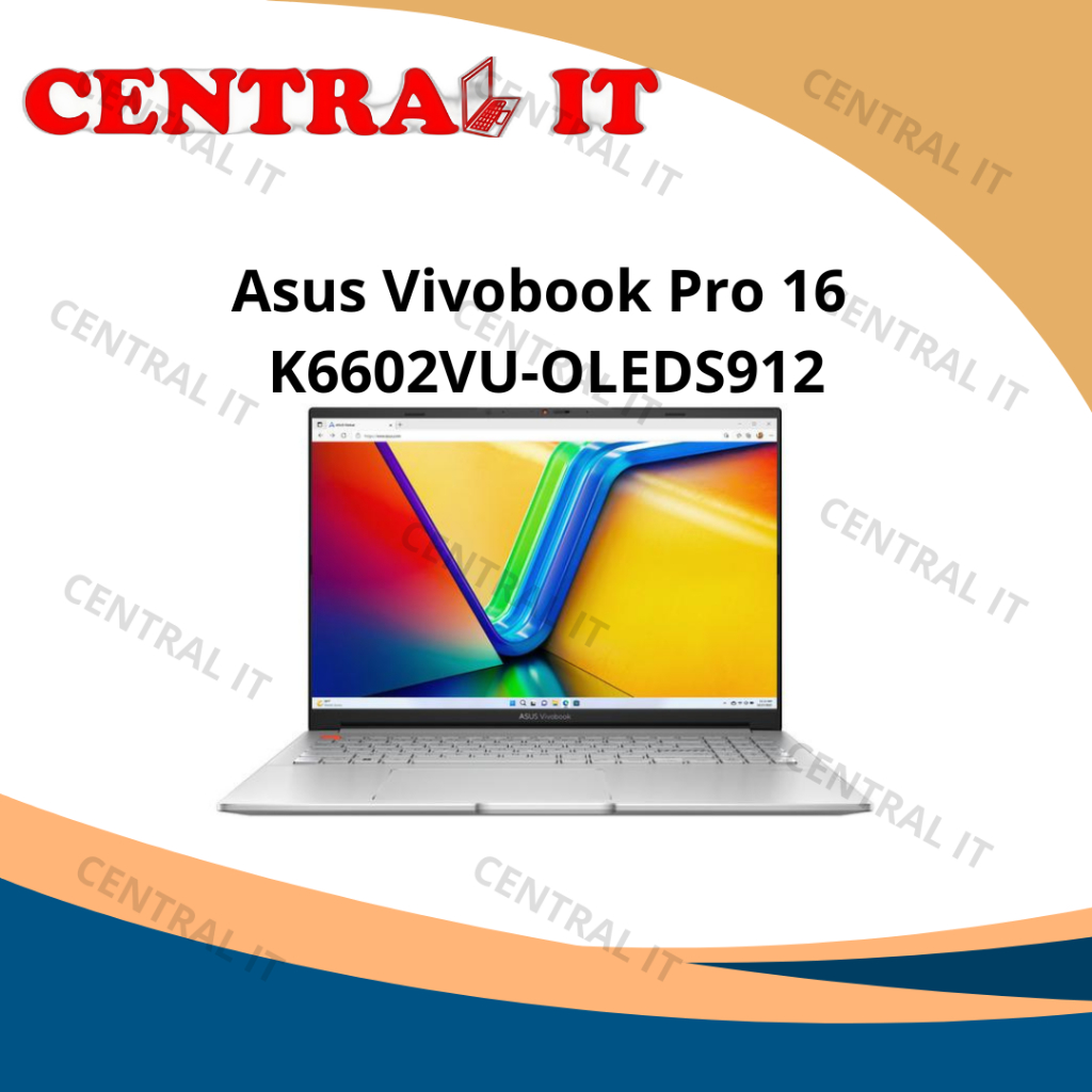 Asus Vivobook Pro 16 K6602VU-OLEDS912 Laptop Bertenaga dengan Prosesor Intel Core i9-13900H & NVIDIA