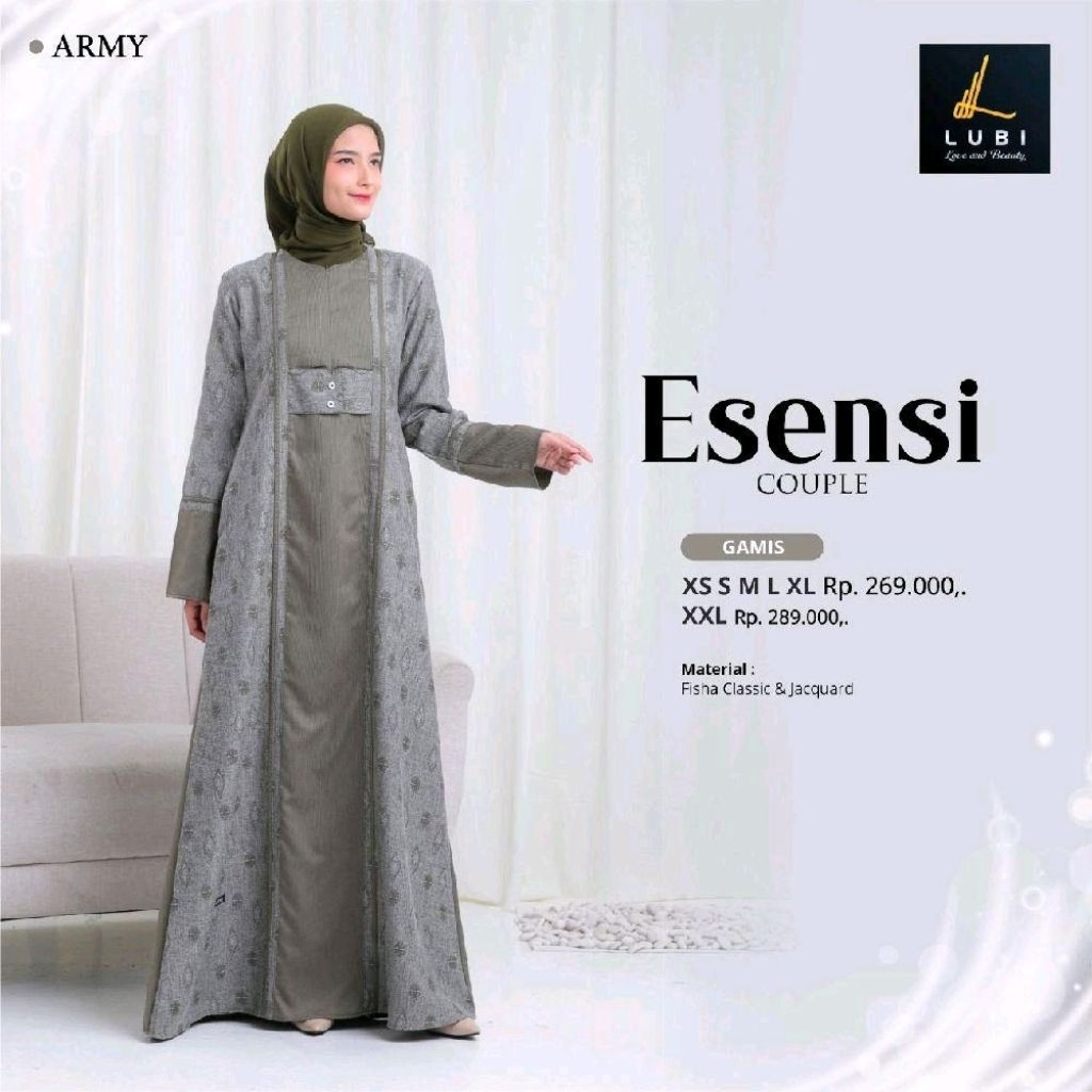 New Outfit Gamis by Lubi Esensi Muslim