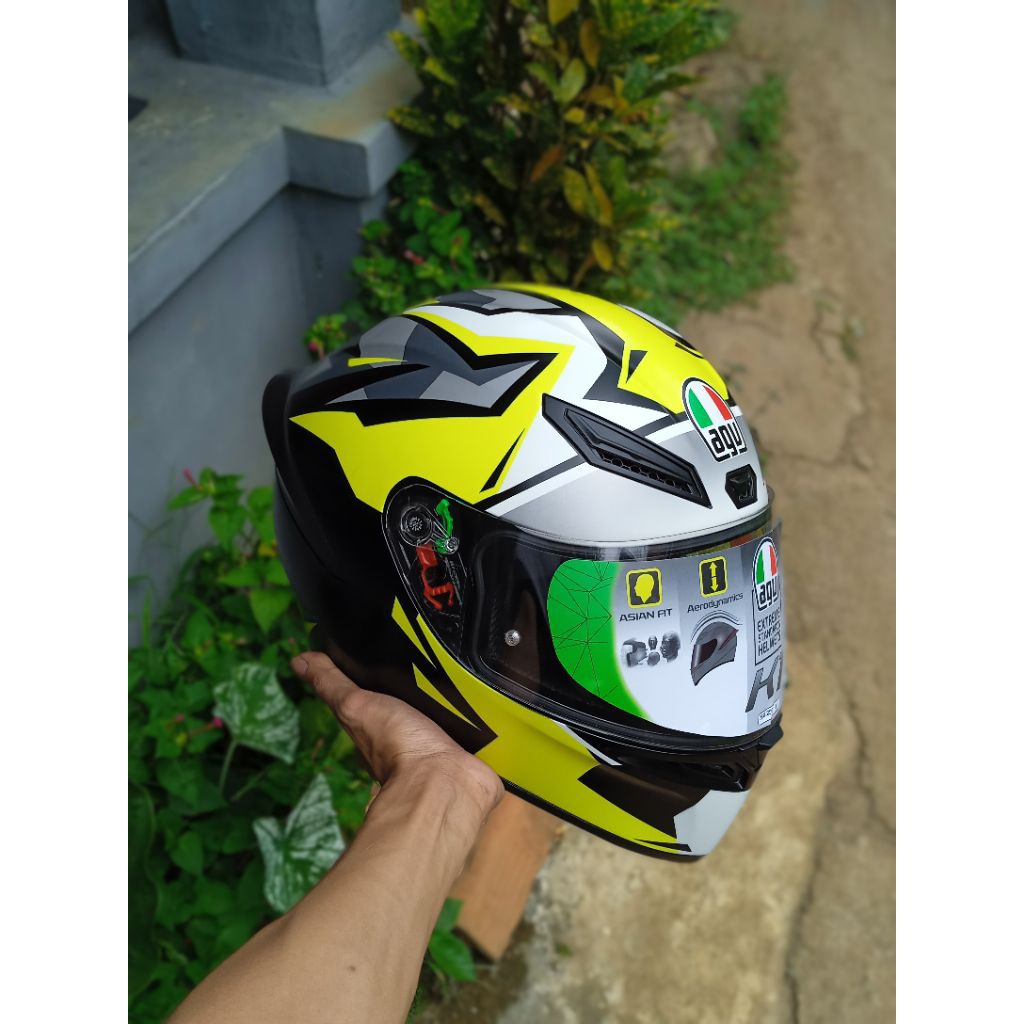 agv k1 joan mir helm agv k1 joan mir second original SNI helm fullface agv