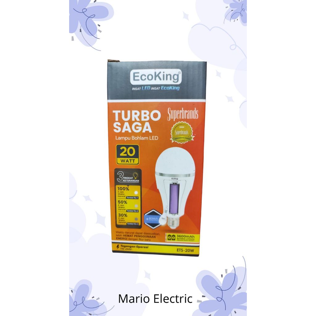 Lampu ecoking bergaransi