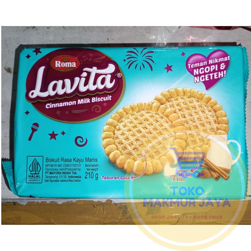 

LAVITA CINNAMON MILK BISKUIT 200gr
