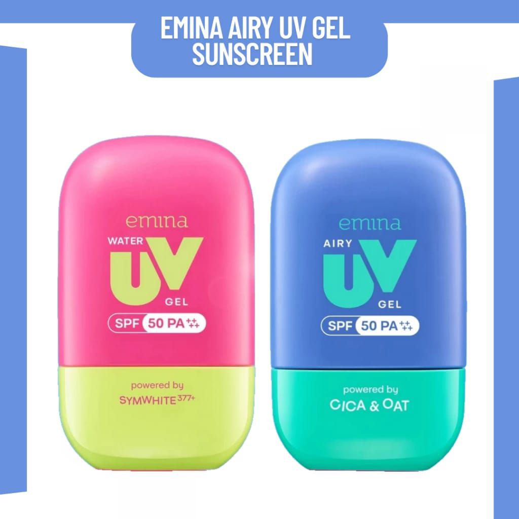 Emina Water UV gel spf 50 & Emina Airy Uav Gel Spf 50