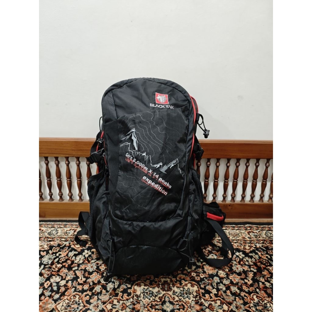 Tas ransel black yak 30l backpack