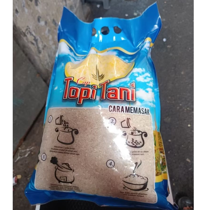 Beras Topi Tani - 5kg