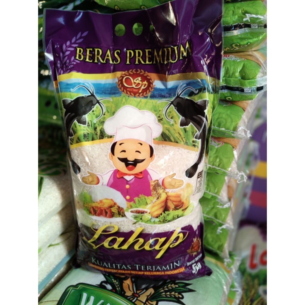 Lahap Beras / Beras Lahap Lele Premium 5 Kg