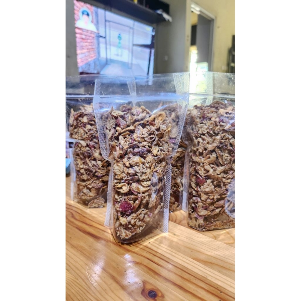 

Bawang Goreng brebes 100 gram kualitas premium Brambang Goreng