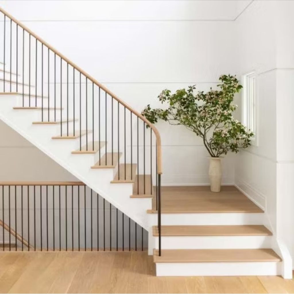 GRANIT 80X80 MOTIF KAYU ANAK TANGGA CUSTOM UKURAN