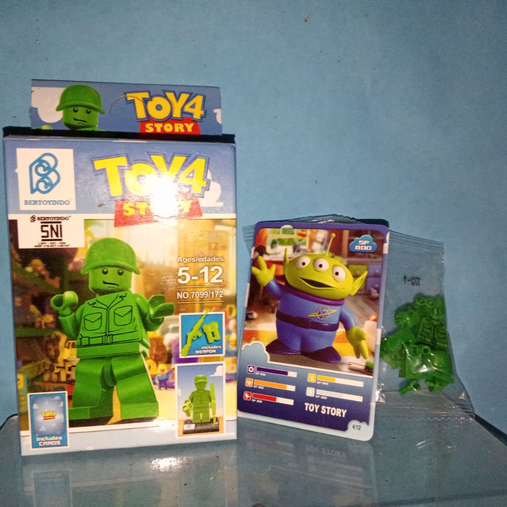 Mini Figure brick Toy Story ( Alien , Soldier )