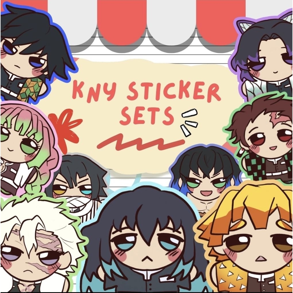 

[SET] STIKER KNY PER-SET