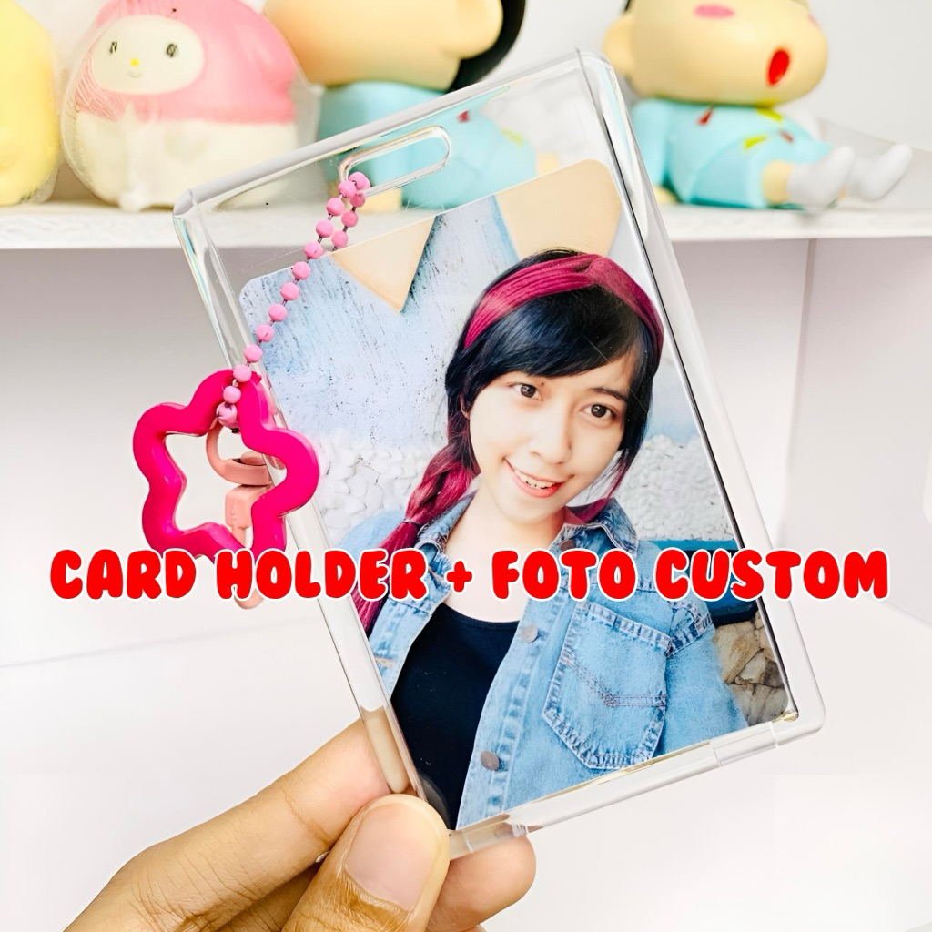 

FOTO CUSTOM Card holder custom foto dari pembeli