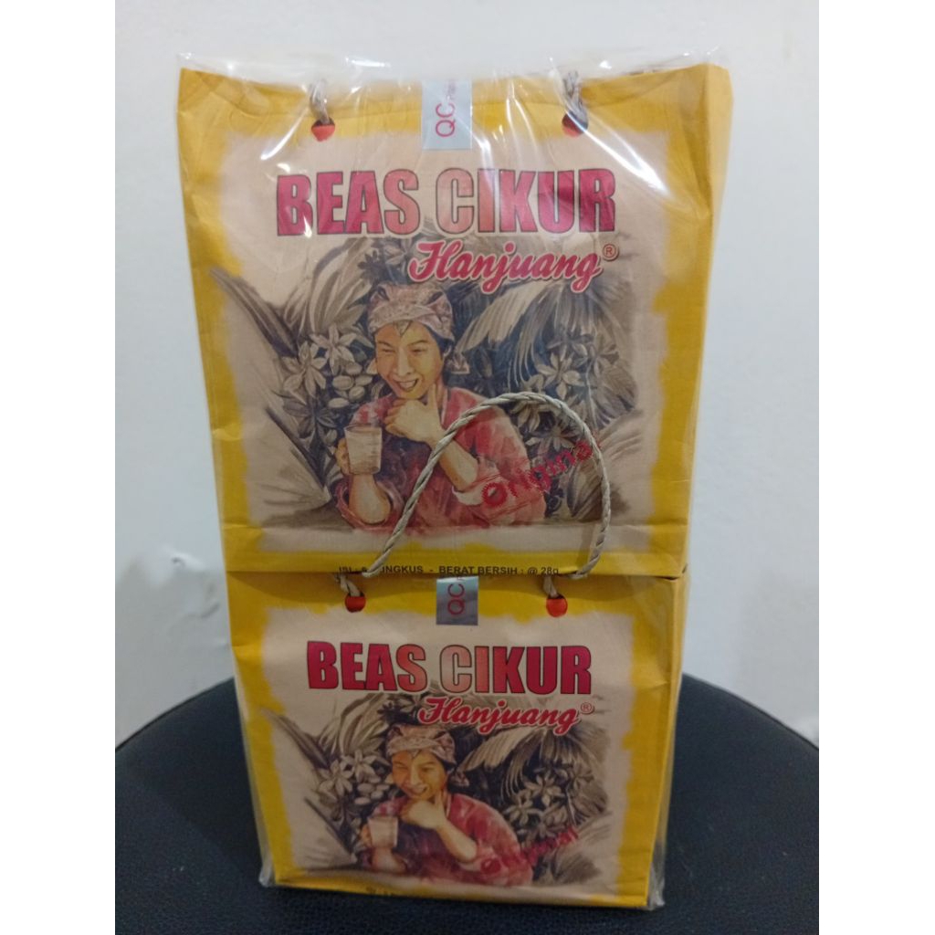 

Beas Cikur/Beras Kencur Hanjuang Kemasan 8 kantong isi 40 sachet