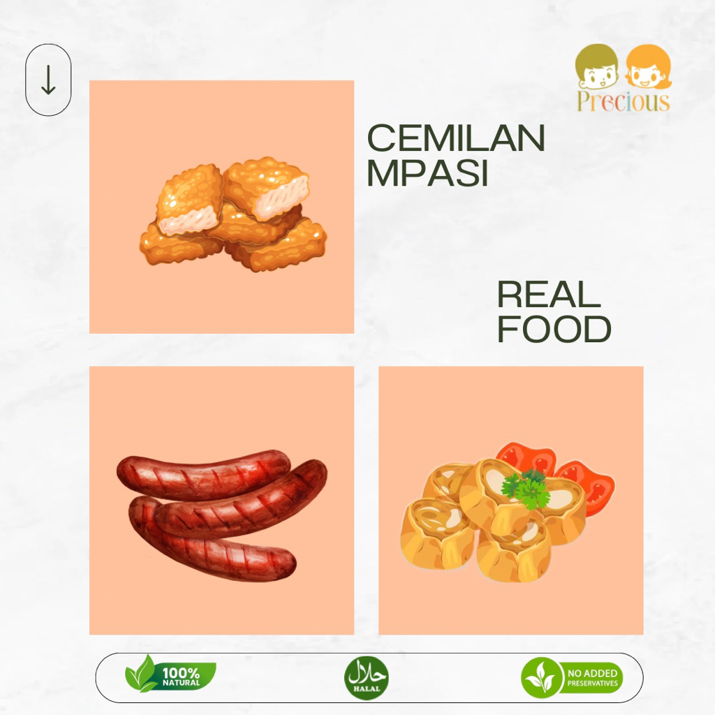 

Nuget Ayam I Sosis Ayam l Rolade Ayam MPASI