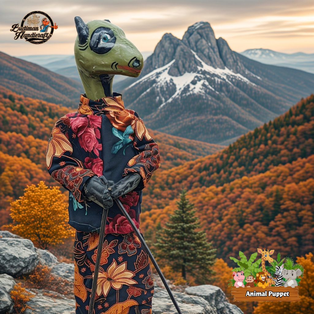 Wayang Golek Binatang Karakter Kerbau