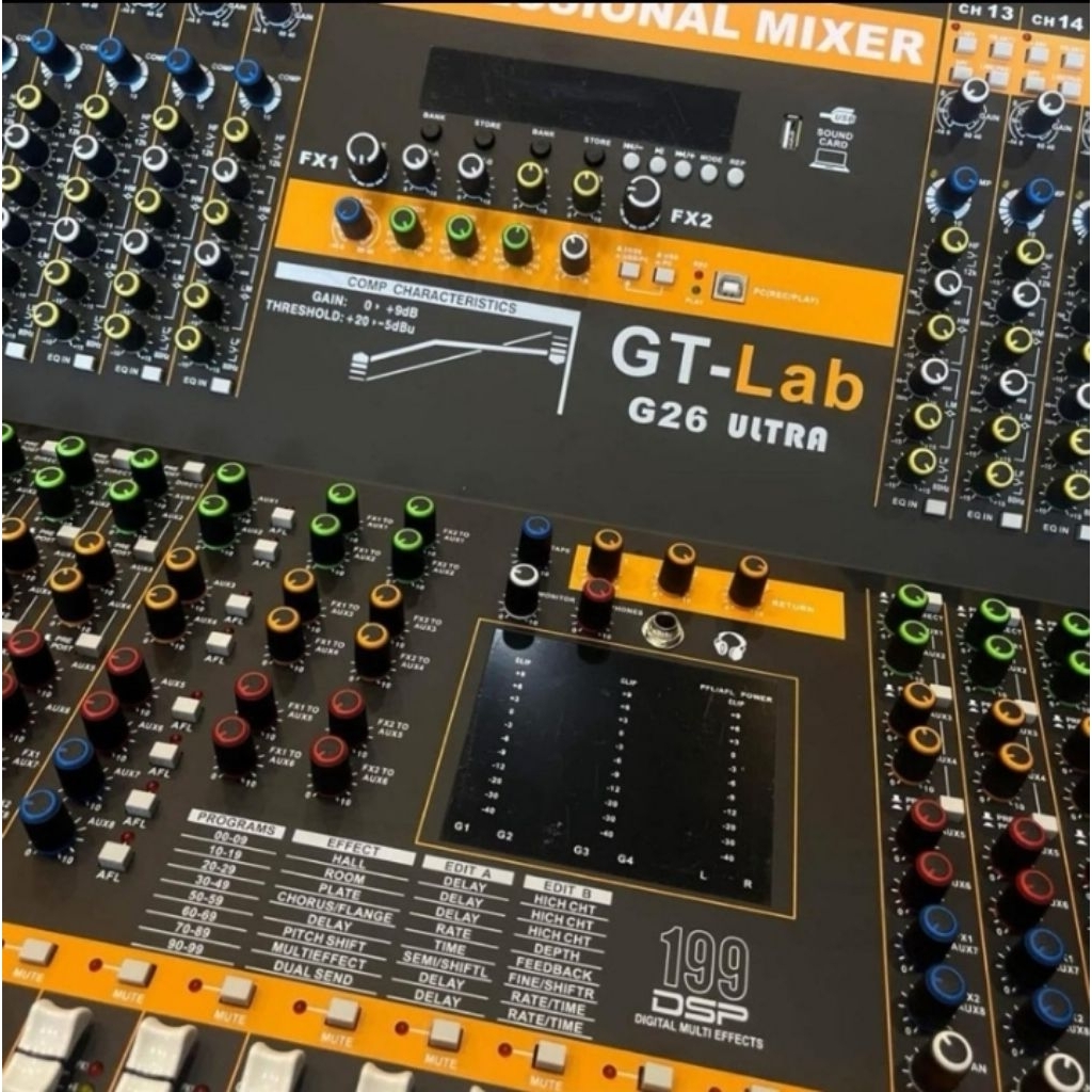 Mixer GT LAB G-26 Ultra Gtlab26 Mixer Original By RDW