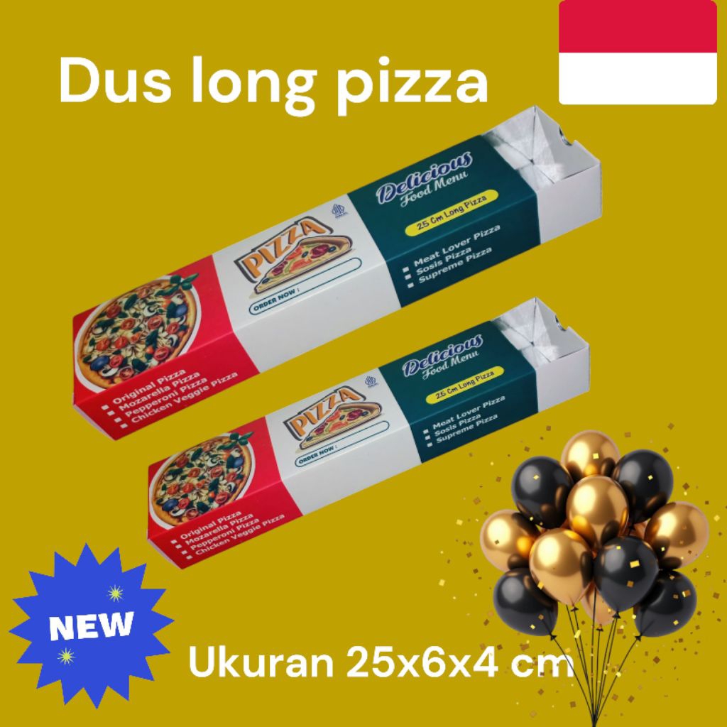 

(100pcs)DUS,LONG,PIZZA/KARDUS,PIZZA,PANJANG,UKURAN,25X6X4 CM