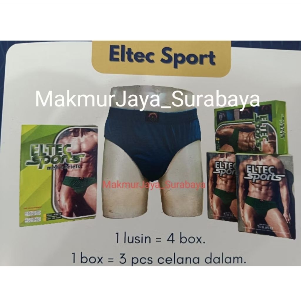 Celana Dalam Pria - Eltec Sport [3pcs]