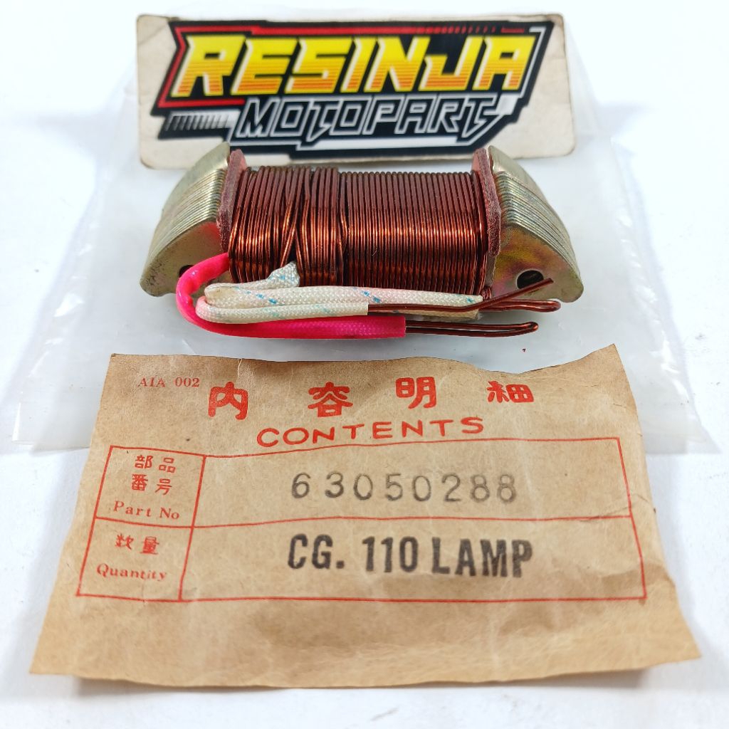 Spull Spul Sepul Lampu Lighting Coil Honda CG110 CG 110 Content