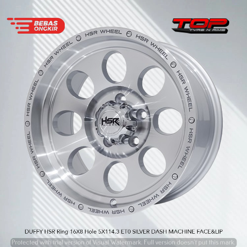 Velg Mickey Thompshon lebar 8 Inch Untuk Terios Rush Xtrail Pcd 5X114,3 HSR DUFFY R16