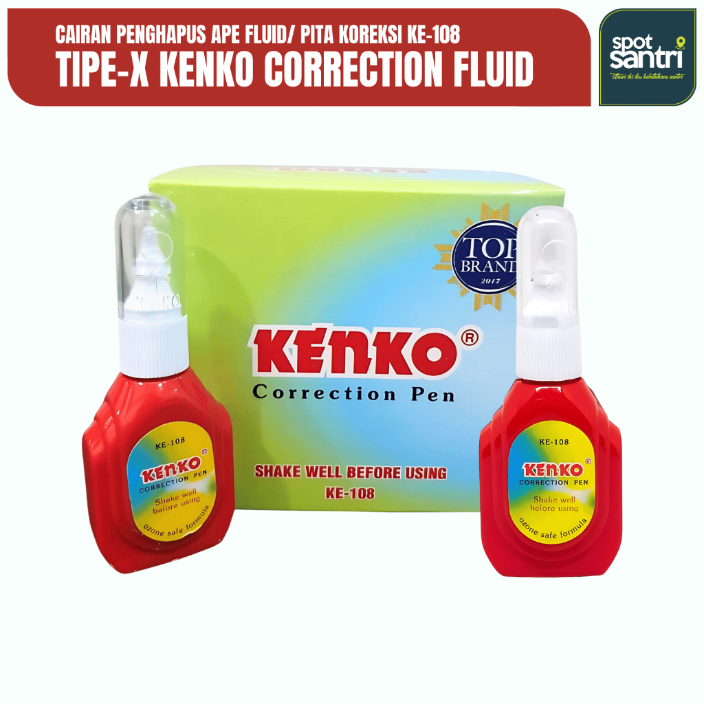 

Tipe X Penghapus Cair - KENKO Correction Pen KE-108 [PCS]