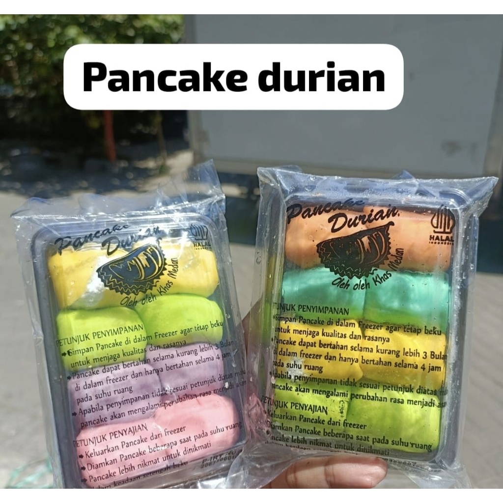 

Pancake durian isi 8 (Sudah Ready)