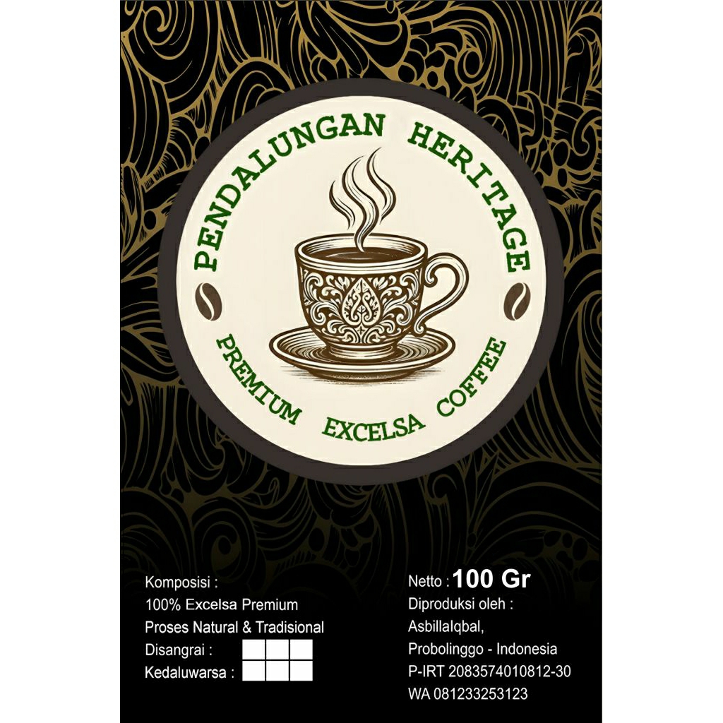 

Kopi Murni Tradisional - Kopi Nangka 100gr, Kopi Pendalungan Heritage-Excelsa