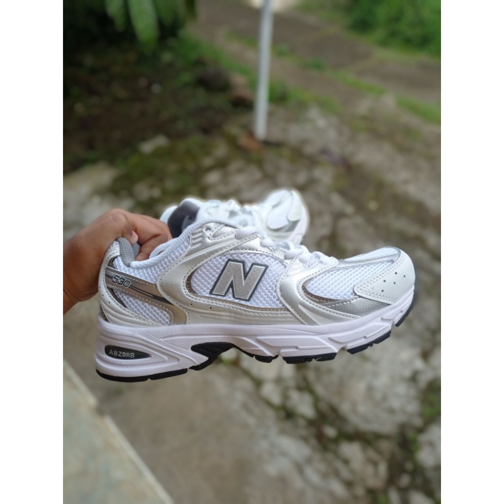 New Balance 530 White Silver Second 100% Original