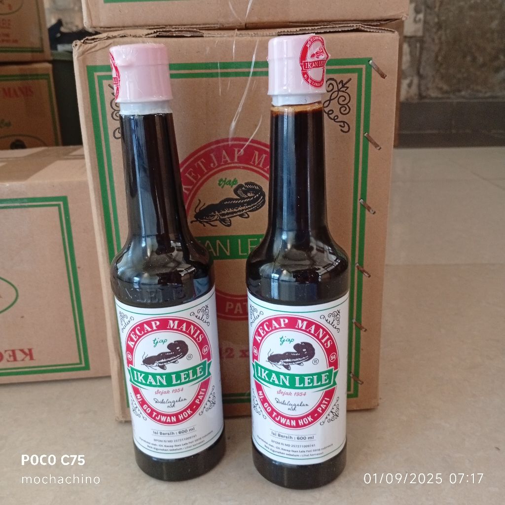 

kecap lele khas pati botol 600 ml