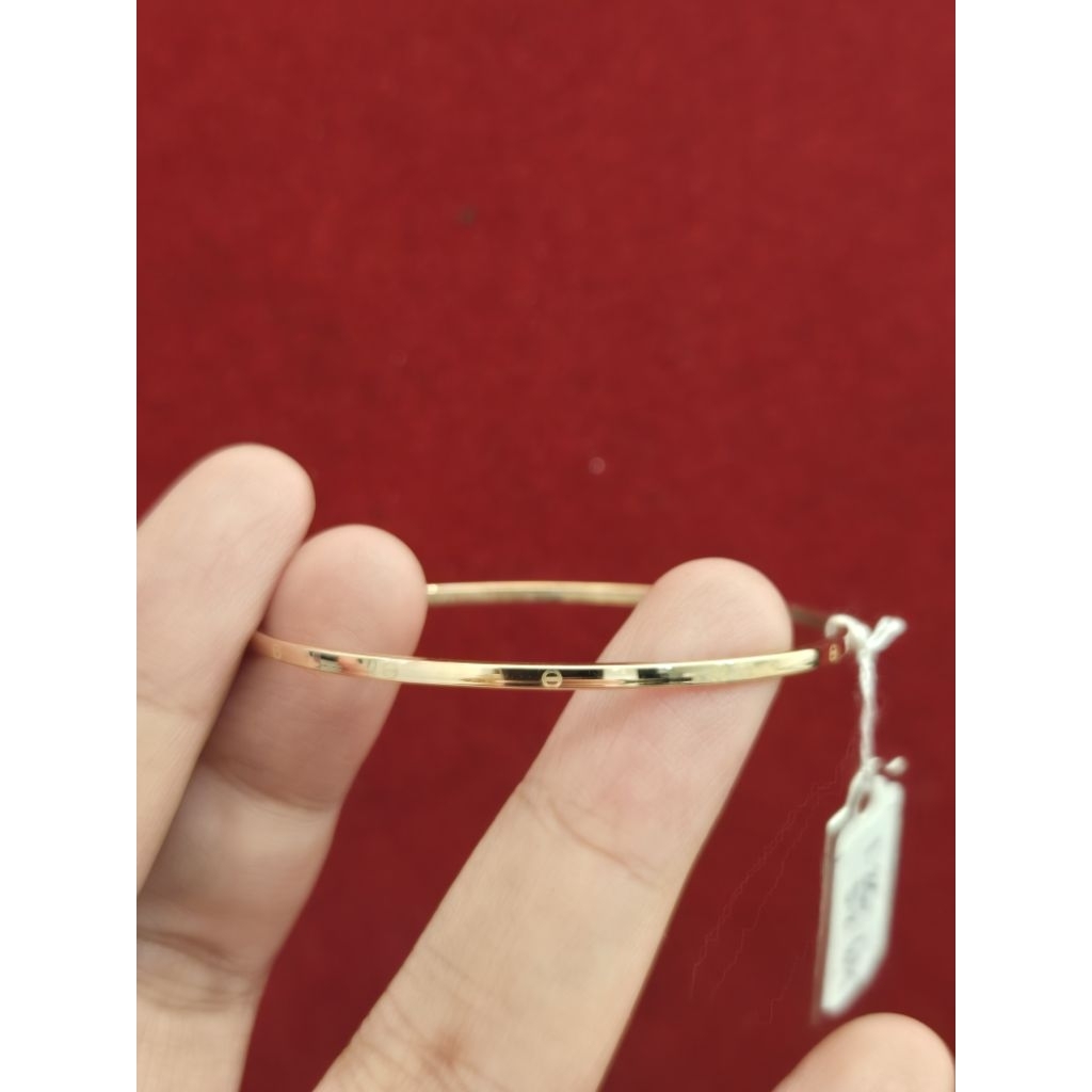 Gelang Cartier Oval Rosegold Kadar 6K