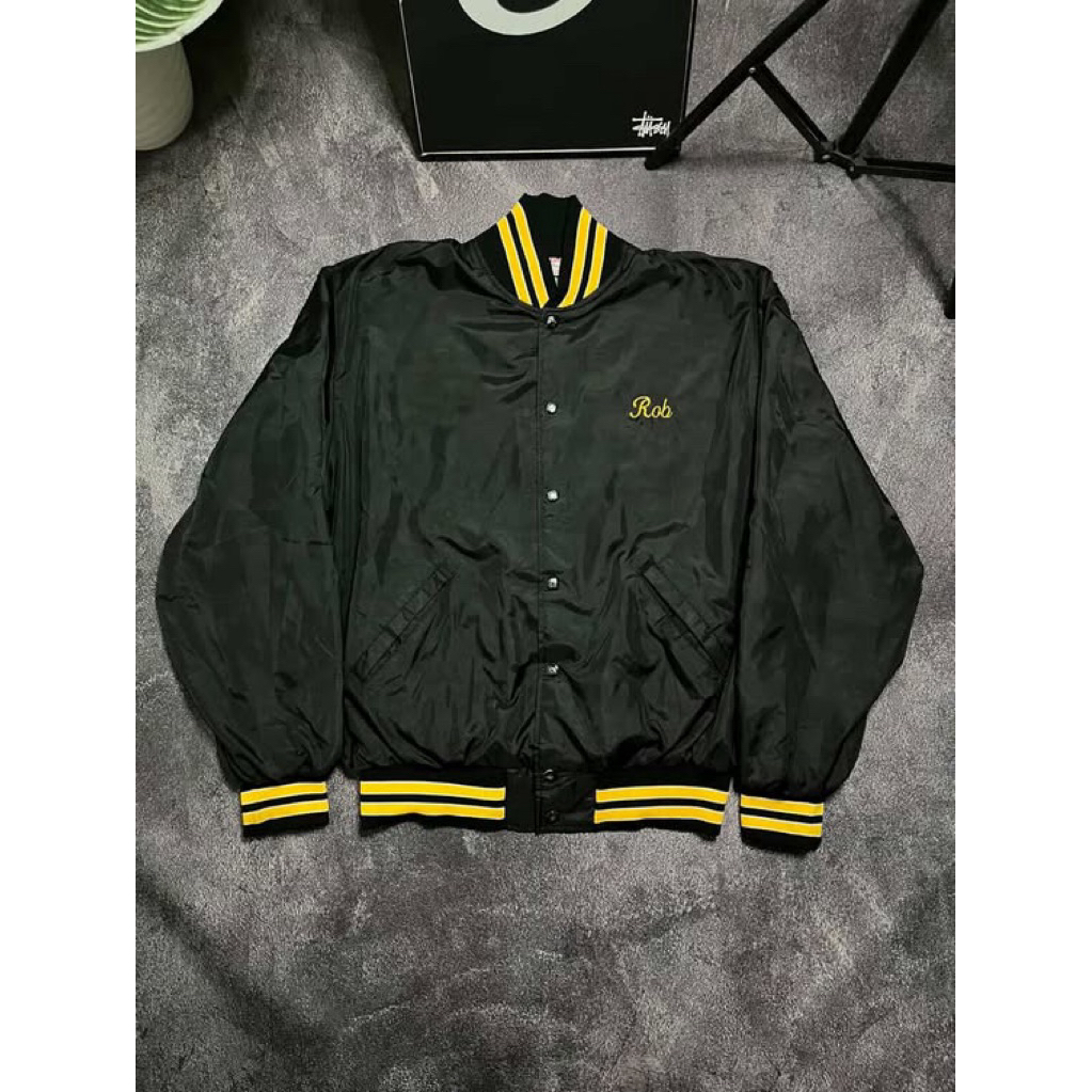 Vtg Bomber jacket rob champion csc 1993