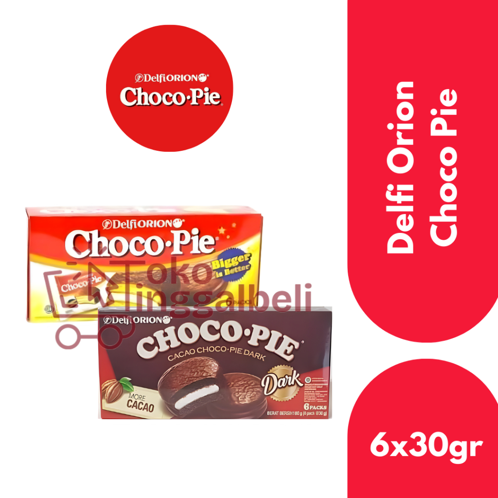 

Delfi Orion Choco Pie All Variant - 6x30gr