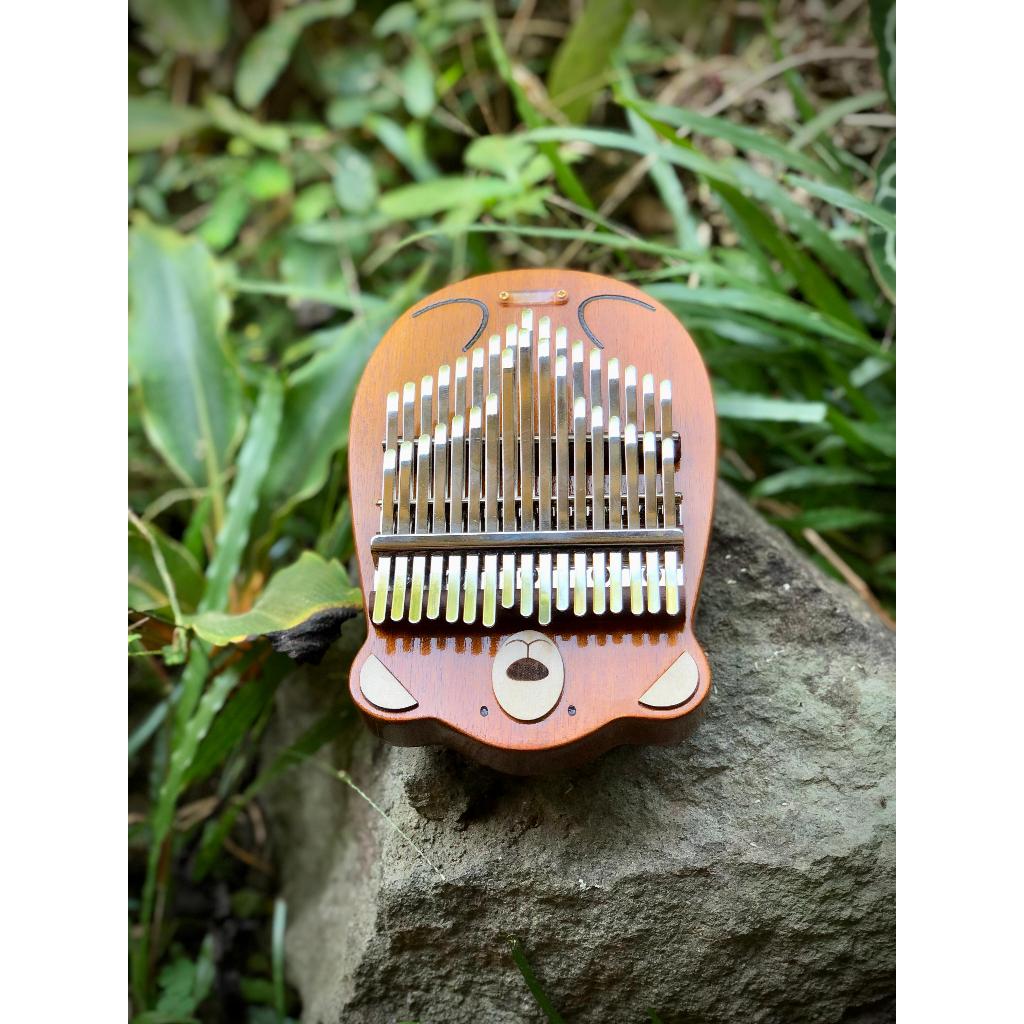 Gaharu Kalimba GK34Bear - Chromatic Flatboard Kalimba (Sandrah Araja Version)
