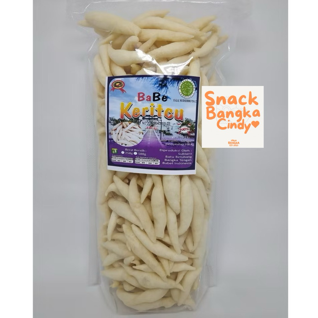 

Kerupuk Telor Kritcu Bangka Babe