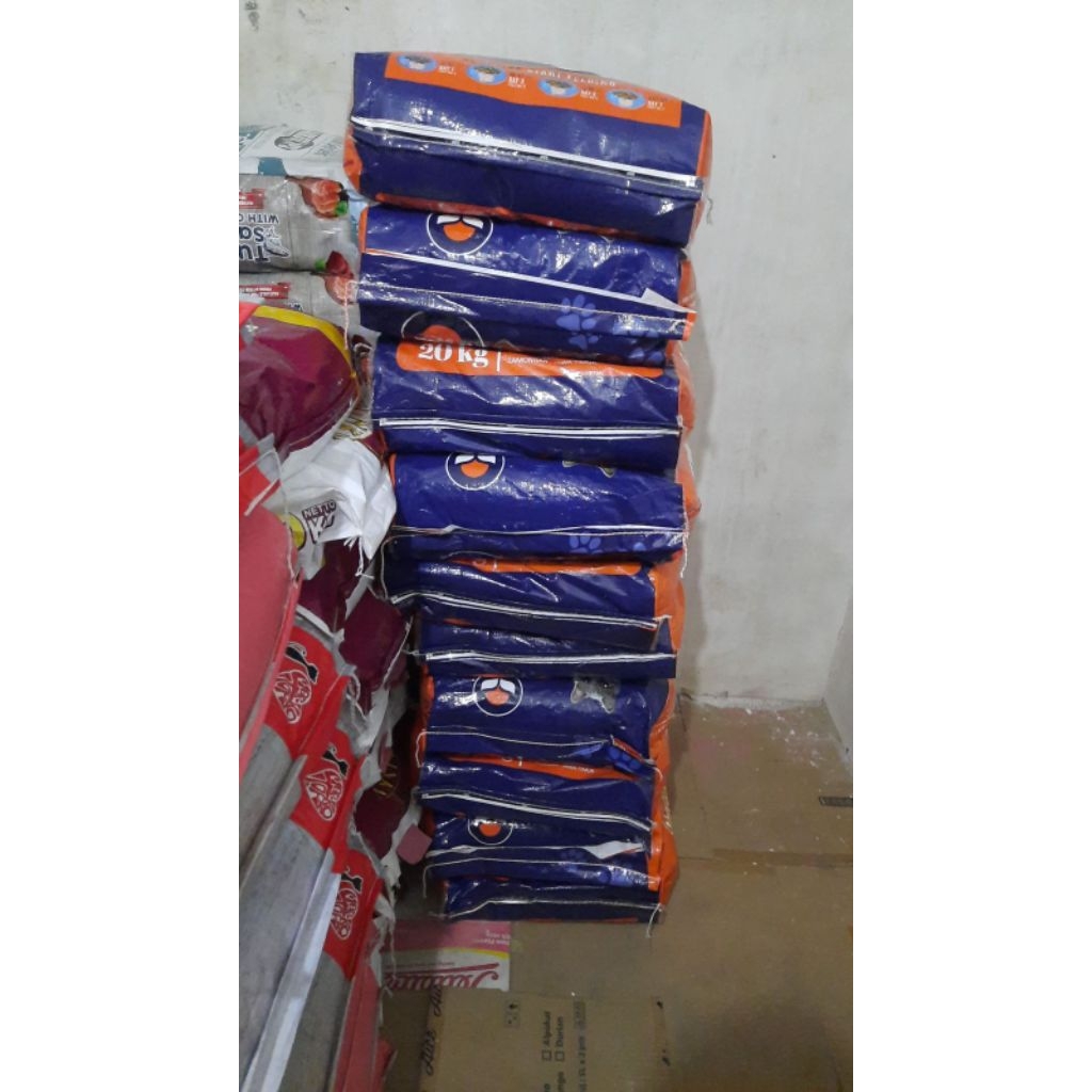 Makanan Kucing Lucky Cat 1 sak 20 kg Cat food Lucky Cat