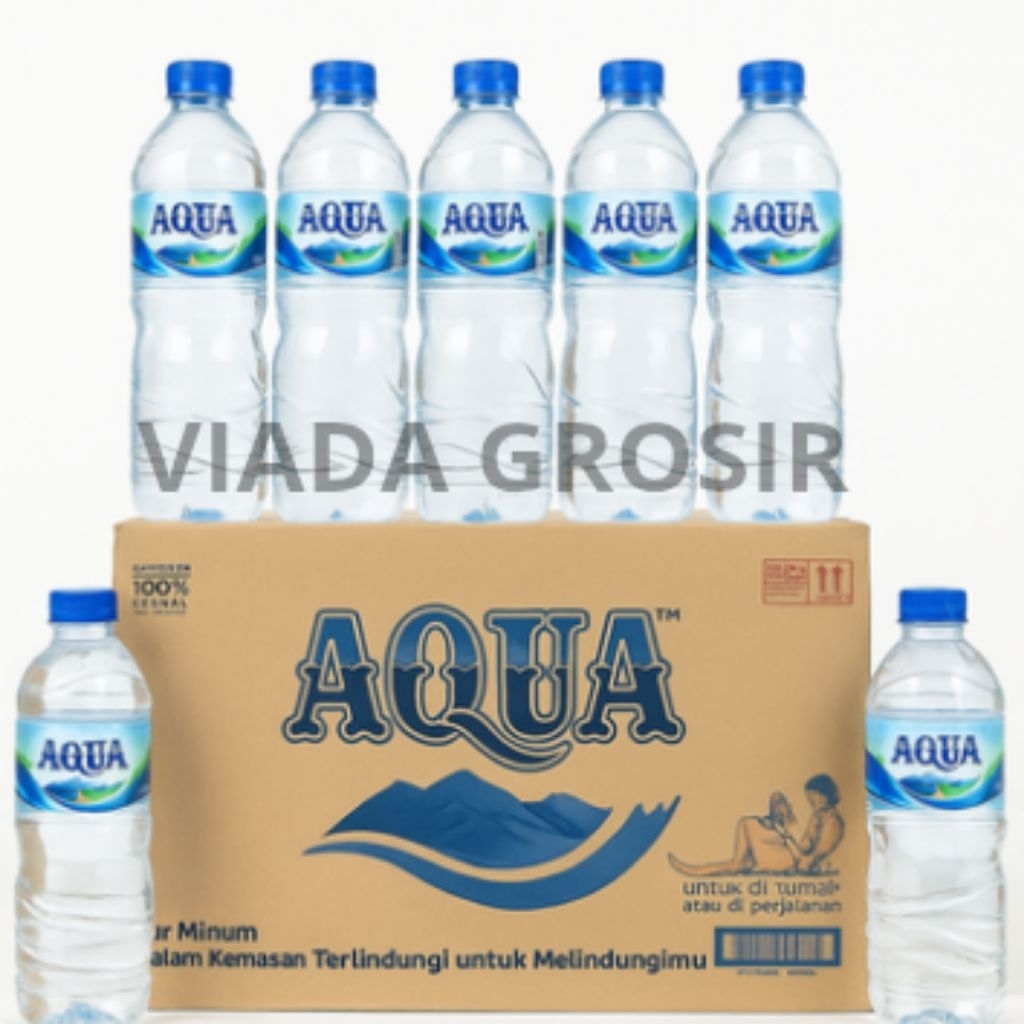 

Aqua 600ml 1 Karton Grosir