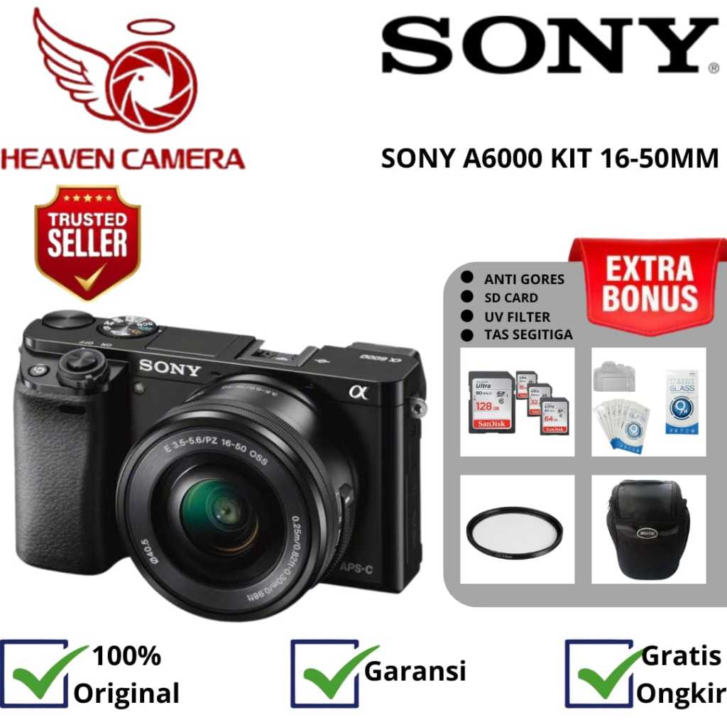 SONY ALPHA A6000 KIT 16-50MM / SONY A6000 KIT 16-50MM
