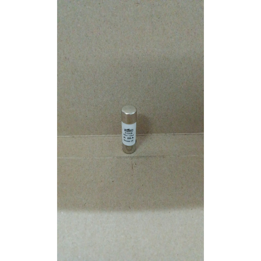 8087 fuse sekring sekering keramik ceramic 25a 25ampere 10x38