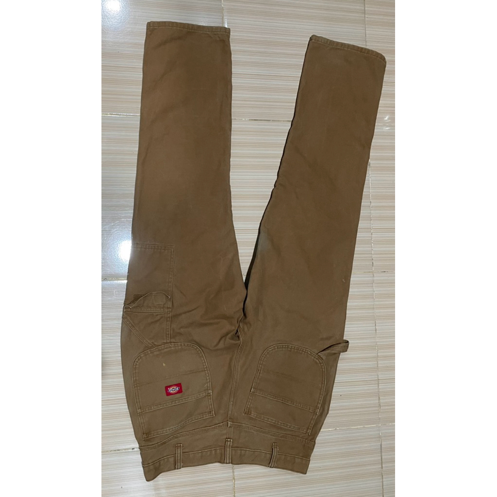 celana canvas double knee x carpenter x cargo dickies