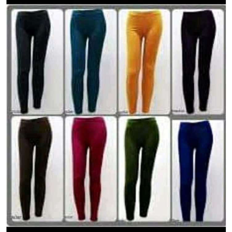 JNV - Legging polos wanita / legging hitam / leging wanita