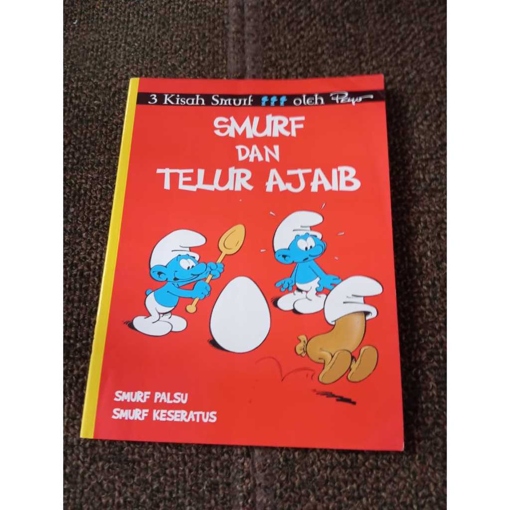 Komik Smurf Smurf dan telur ajaib
