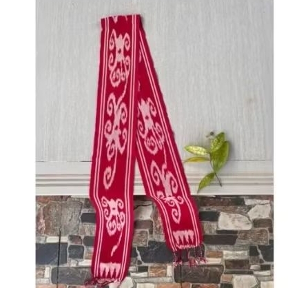 syal ikat kepala syal ikat kembang syal tenun Troso syal tenun motif