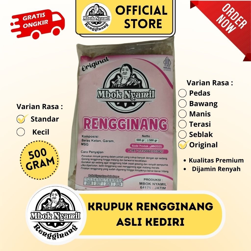 

Rengginang Khas Kediri Varian Original