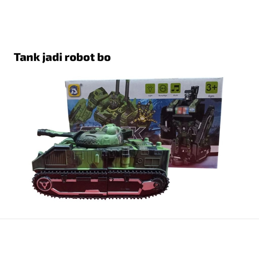 Tank Jadi Robot 6601 (Tank Warrior Robot)