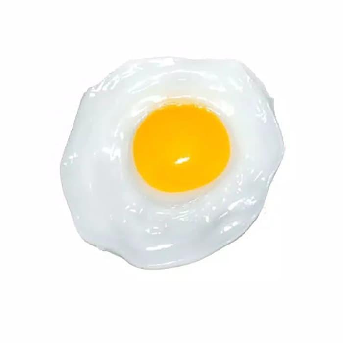 Mainan Karet Telur Mata Sapi - Prank Telur Ceplok