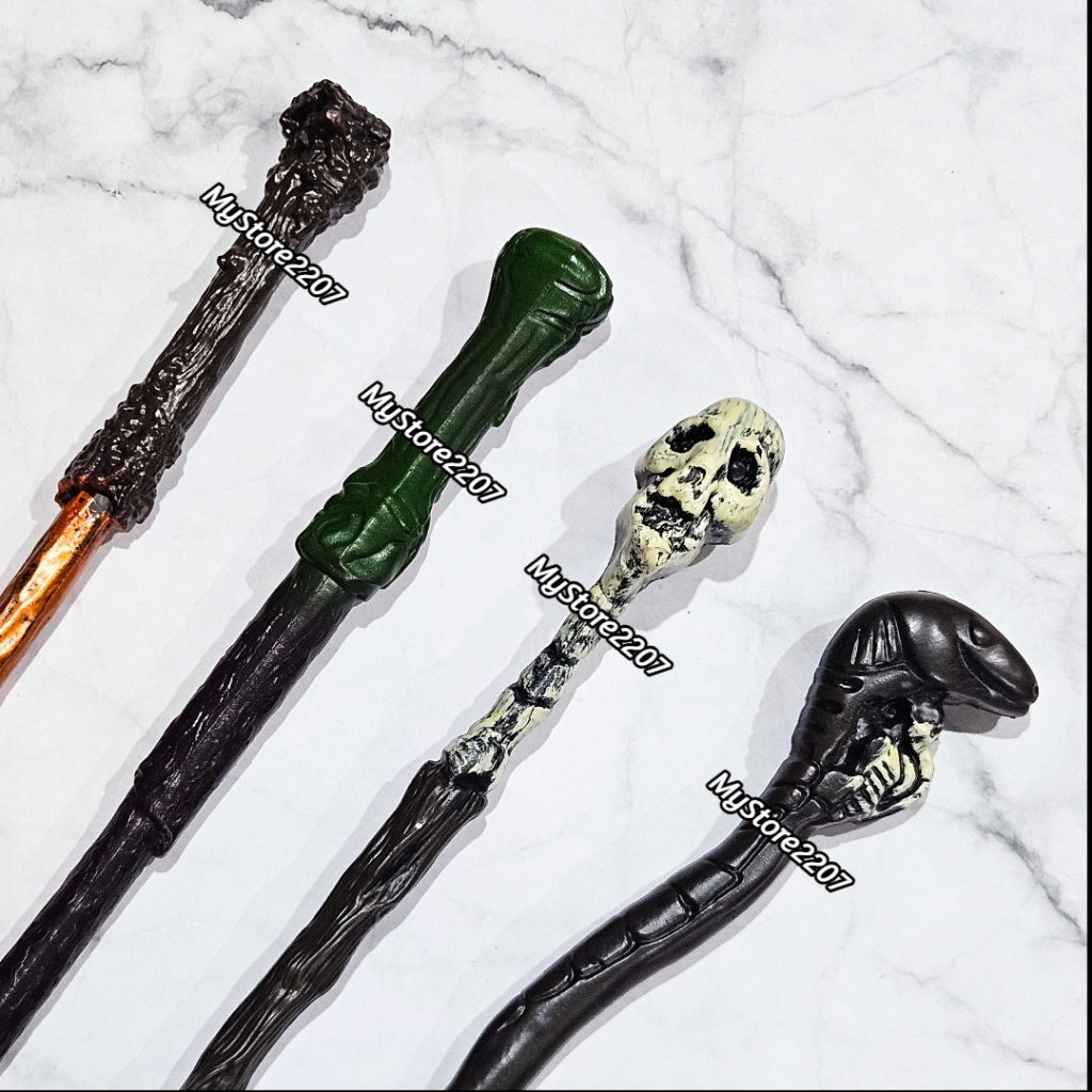 TONGKAT SIHIR COSPLAY HALLOWEEN / TONGKAT WITCH PENYIHIR AJAIB / TONGKAT SIHIR HARRY POTTER