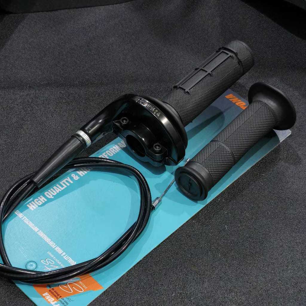 GAS SPONTAN 1 KABEL POLOS PANJANG 120CM UNIVERSAL RX KING SATRIA KLX CRF NINJA VIXION DLL