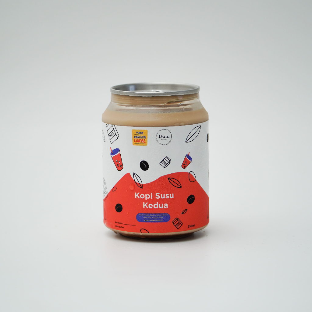 

Kopi Susu Kedua Dua Coffee x BCA Minuman Kemasan Kaleng 250 ml